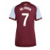 Aston Villa John McGinn #7 Hjemmedrakt Dame 2025-26 Korte ermer Aston Villa John McGinn #7 Hjemmedrakt Dame 2025-26 Korte ermer